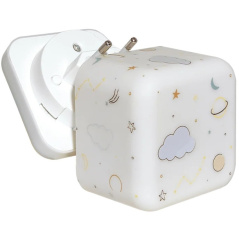 Lampka nocna Kostka kosmos / CloudBox