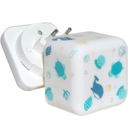 Lampka nocna Kostka ocean / CloudBox