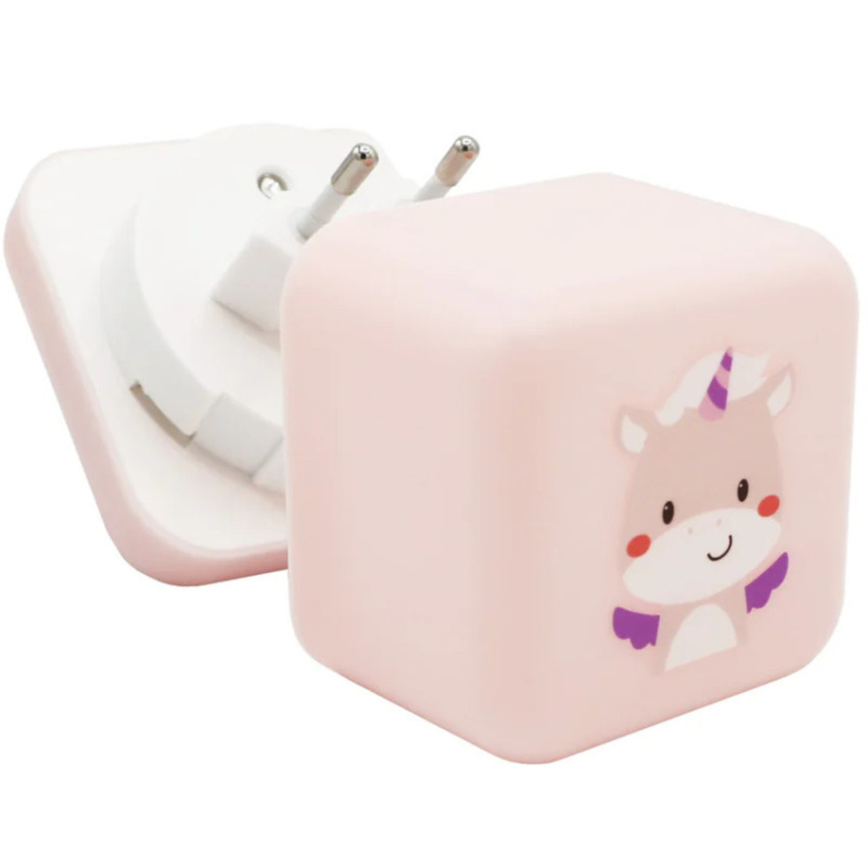 Lampka nocna Kostka jednorożec / CloudBox