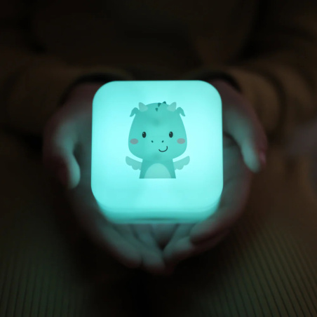 Lampka nocna Kostka smok / CloudBox