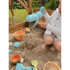 Zbierak do piasku i wody Krokodylek niebieski / Woopie