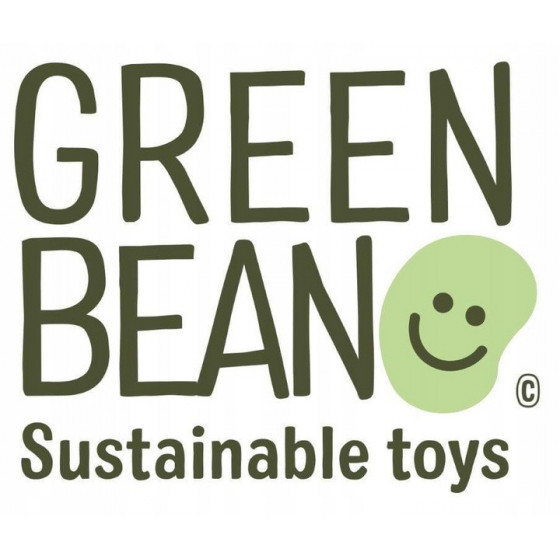 Wiaderko z recyklingu Green Bean BIOplastik / Dantoy