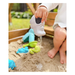 Zestaw do zabawy w piaskownicy z samochodzikiem 10 el. / Woopie