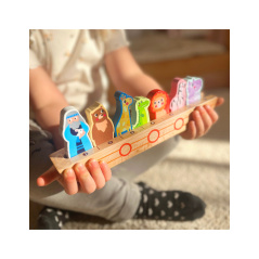 Układanka łamigłówka Noe i zwierzęta / Tooky Toy