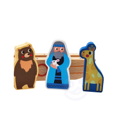 Układanka łamigłówka Noe i zwierzęta / Tooky Toy