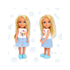 Lalka Ankiki z wózkiem i pieskiem / Woopie