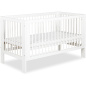 Łóżeczko dziecięce Olivia białe 140x70 cm / Klupś