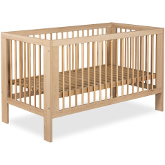 Łóżeczko dziecięce Olivia buk 140x70 cm / Klupś