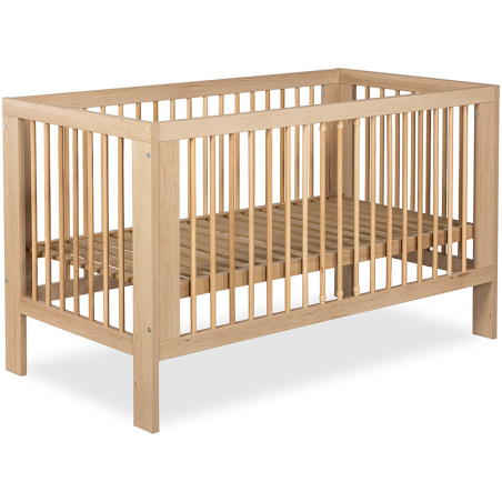 Łóżeczko dziecięce Olivia buk 140x70 cm / Klupś