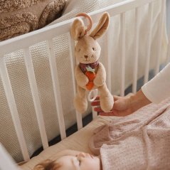 Maskotka króliczek karo z pozytywką / Babyono