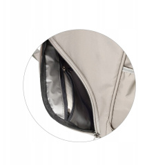 Plecak dla mamy Modern style beżowy / Babyono