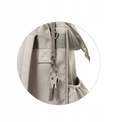 Plecak dla mamy Modern style beżowy / Babyono