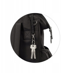 Plecak dla mamy Modern style czarny / Babyono