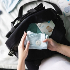 Torba podróżna dla mamy Czarna / Babyono