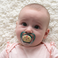 Smoczek ortodontyczny PreVent 0+ Jeżyk 2 szt. / Dr. Brown's