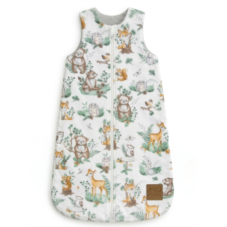 Śpiworek do spania 50x90 cm Leśne zwierzaki / Bocioland