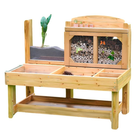 MASTERKIDZ Stół Obserwacyjny Ogrodowa Stacja Badawcza Owadów i Roślin