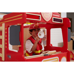 Duży wóz strażacki z akcesoriami / Viga