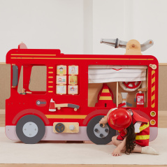 Duży wóz strażacki z akcesoriami / Viga
