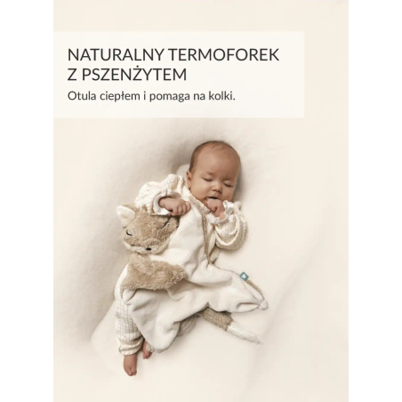 Termofor obciążeniowy 300g Króliczek ecru / Szumisie