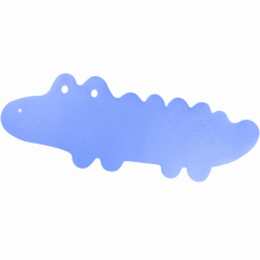 Mata antypoślizgowa do wanienki Krokodylek niebieski / Bocioland