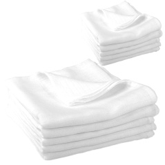 Pieluszki tetrowe białe 60x80 cm 10 szt. / Bocioland