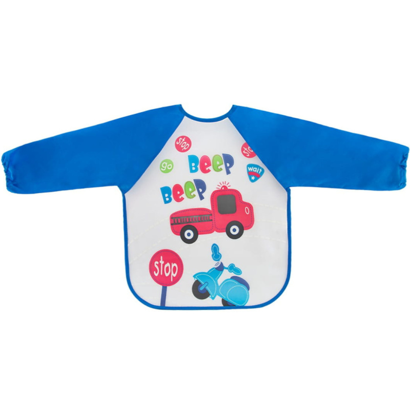 Śliniaczek ceratowy z rękawkami Straż pożarna / Bocioland