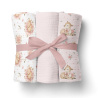Pieluszki muślinowe 70x70 cm 3 szt. Różowa + wzór / Bocioland