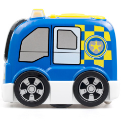 Programowalne autko Press n' Go Police Car / Silverlit