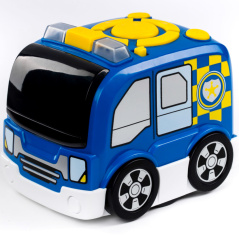 Programowalne autko Press n' Go Police Car / Silverlit