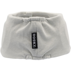 Miękka opaska wygłuszająca dla niemowląt 0-6m Szara / Dooky