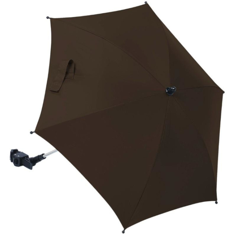 Uniwersalny parasol do wózka TB UV50 Truffle brown / Titanium Baby