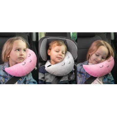 Poduszka na pas podtrzymująca głowę dziecka Szara / BenBat