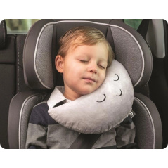 Poduszka na pas podtrzymująca głowę dziecka Szara / BenBat