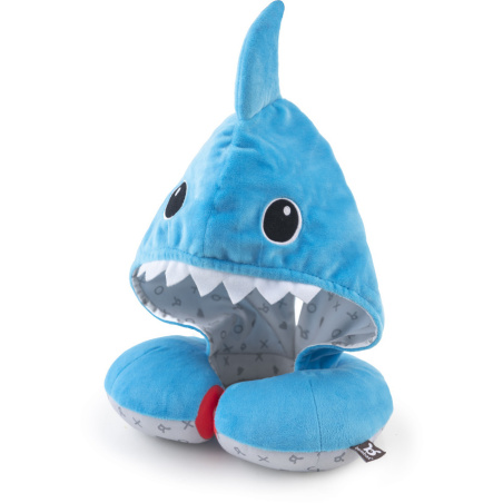 Poduszka z kapturkiem podtrzymująca głowę dziecka Rekin / BenBat