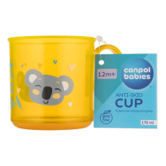 Kubek z uchem antypoślizgowy do nauki picia Koala / Canpol Babies