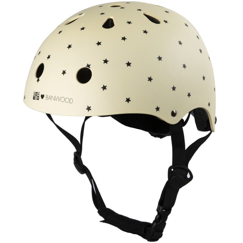 Kask dziecięcy rowerowy 3-7 lat Bonton cream / Banwood