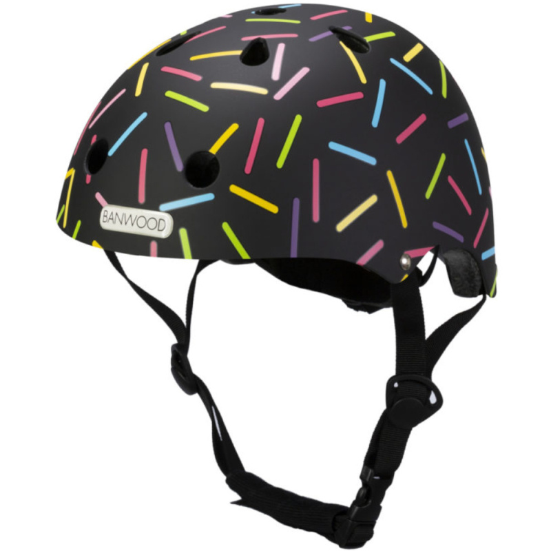 Kask dziecięcy rowerowy 3-7 lat Allegra black / Banwood
