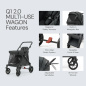 Spacerówka Chariot do 60 kg Charcoal grey / Familidoo Spacerówka Chariot do 60 kg Charcoal grey / Familidoo