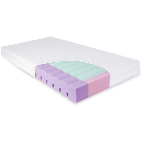 Materac dziecięcy Aero piankowy 120x60x10 cm / Baby Matex
