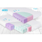Materac dziecięcy Aero piankowy 120x60x10 cm / Baby Matex