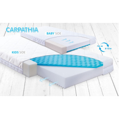 Materac dziecięcy Carpathia piankowy 120x60x10 cm / Baby Matex