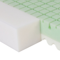 Materac dziecięcy Eco Green piankowy 120x60x10 cm / Baby Matex