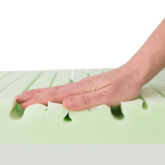 Materac dziecięcy Eco Green piankowy 120x60x10 cm / Baby Matex