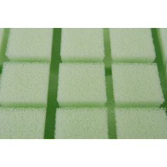Materac dziecięcy Eco Green piankowy 120x60x10 cm / Baby Matex