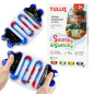 Gniotek sensoryczny z cieczą Squishy niebieski  / Tullo