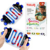 Gniotek sensoryczny z cieczą Squishy niebieski  / Tullo