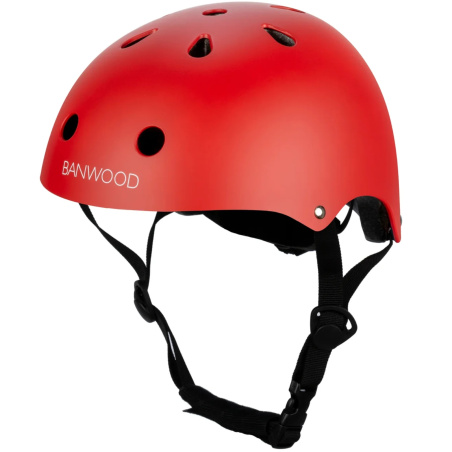 Kask dziecięcy rowerowy 3-5 lat Red / Banwood