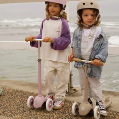 Kask dziecięcy rowerowy 3-5 lat White / Banwood