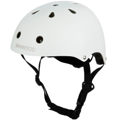 Kask dziecięcy rowerowy 3-5 lat White / Banwood